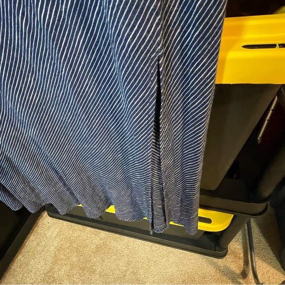 Westport Navy and White Striped Maxi Skirt - Picture 7 of 7